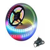 Tira Led 5050 Rollo 5 Metros Rgb Magic 12v Exterior Gamer