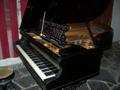 Piano De Cola C. Bechstein Modelo 5 De 1863