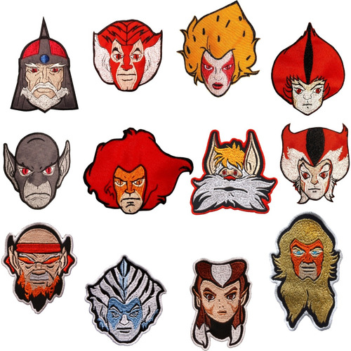 Parche Bordado Thundercats Felinos Cosmicos Por Unidad Adr