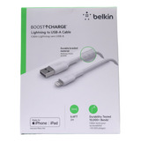 Cable Belkin Boostcharge Trenzado Usb-a A Lightning 2m 