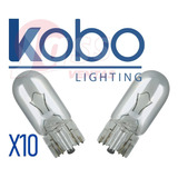 Lampara Kobo X10 Unidades W5w Para Luz Posicion 12v 5w Juego