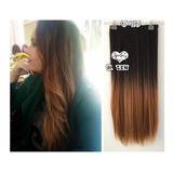 Cabelo Tic Tac 60cm Castanho Ombre Hair Californiana 6at16