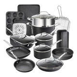 20 Pc Pots And Pans Set Nonstick Cookware Set, Kitchen Cookw