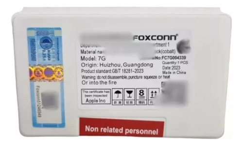 Bateri.a Foxconn Compatible Para Apple iPhone 7 A1660 A1778