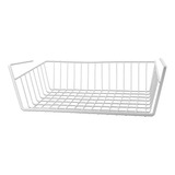 Estante Colgante Organizador Alacena Cocina Placard 49x24cm Color Blanco