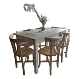 Mesa Comedor Living Sillas Thonet (mesa + 6 Sillas)