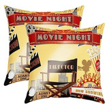 Fundas De Almohada De Cine Hogar De Doble Cara, Fundas ...