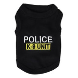 Ropa Para Mascotas Police Camiseta De Perro