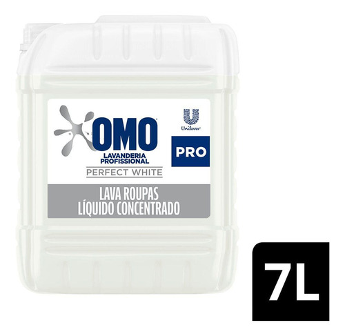 Sabão Líquido Omo Profissional Perfect White Pro 7l