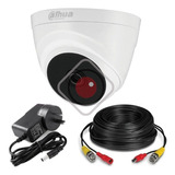 Camara Domo Dahua 2mp 1080p Interior + Fuente Cable Bnc Cctv