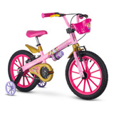 Bicicleta Infantil Nathor Aro 16 Princesas Bike Menina