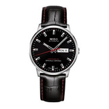 Reloj De Hombre Mido Commander Ii Automatic Black Dial Black