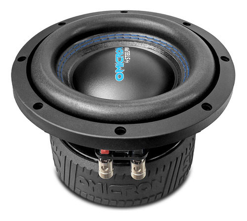 Subwoofer 8 Pulgadas 4+4 Ohms 2000w Max Omicron Steelpro Color Negro