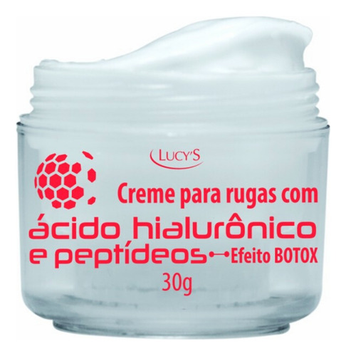Creme Para Rugas Manchas Marcas Ácido Hialurônico Botox 30g