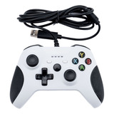 Gamepad Blanco Con Cable De 2 Metros Para Pc/xboxone/one