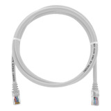 Kit 10 Patch Cord Cat5e Utp Lan Rj45 Injetado 2 M Branco 