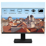 Monitor 22 Pulgadas Fhd 1080 Bisel Ultrafino 75hz Cuida Ojos