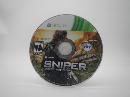 Sniper Ghost Warrior Xbox 360 Gamers Code*