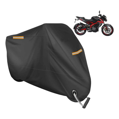 Funda Moto Impermeable Auto-aAtend Negro Tela Oxford Para Pulsar NS200 | Envío gratis