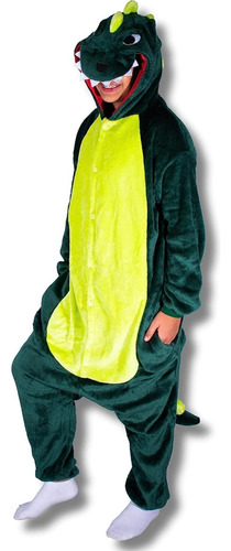 Pijama Cosplay Mameluco Disfraz Dinosaurio Adulto Mayoreo