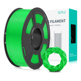 Filamento Pla Plus Sunlu Green, 1,75 Mm, Por 1 Kg