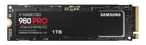 Disco Sólido Ssd Interno Samsung 980 Pro Mz-v8p1t0b 1tb Negro