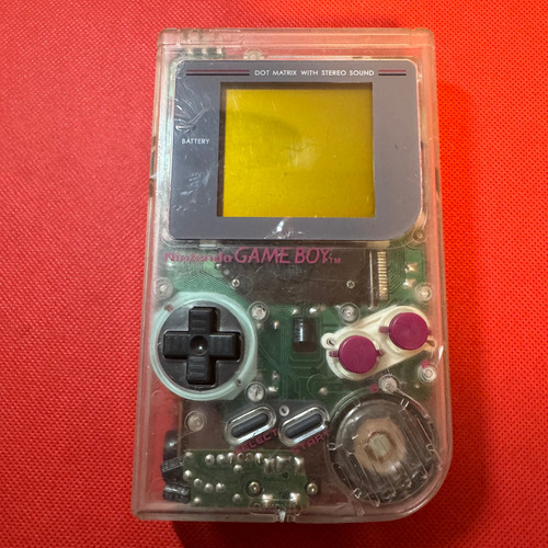 Game Boy Play It Loud Clear (trasparente) Gb