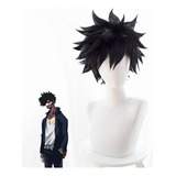 My Hero Academia Dabi Peluca Corta Negra Boku No Hero Cospla