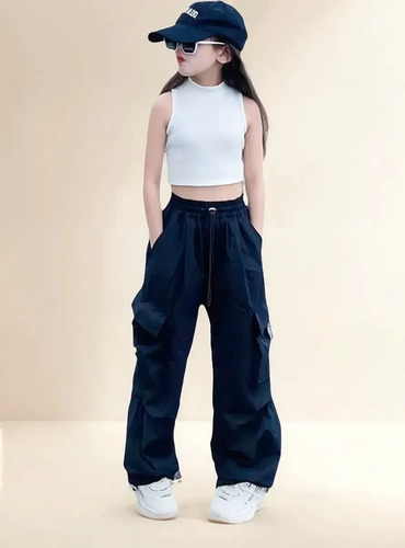 Pantalon Para Niña Joggers Infantil Juvenil Pants Calidad | Meses sin interés