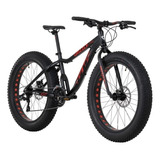 Bicicleta Grizzly Fat Bike Color Negro/rojo