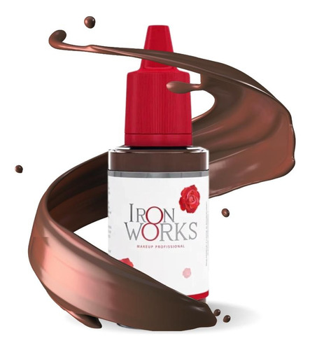Pigmento Iron Works Marrom Café 15ml Para Micro Com Nf-e