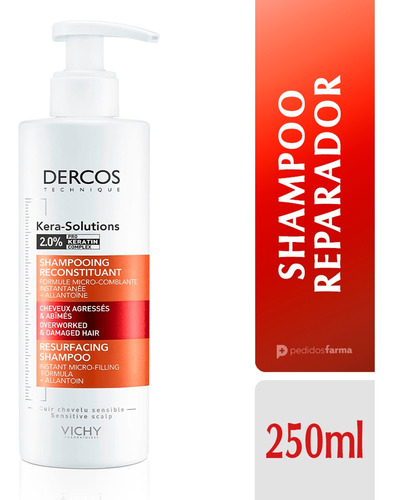 Vichy Dercos Kera Solutions Shampoo Reparador  250ml