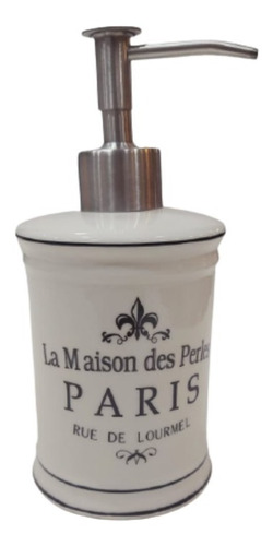 Dispenser Jabon Liquido Baño Paris Ceramica