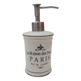 Dispenser Jabon Liquido Baño Paris Ceramica