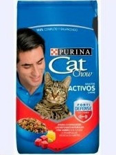 Cat Chow Adultos Activos Carne 8 Kg 