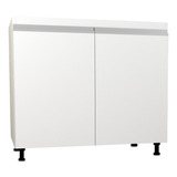 Mueble De Cocina Modulo 0.90m. Melamina 18+abs+aluminio