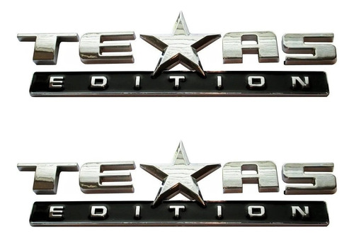 Emblema Emblemas Texas Edition 2 Pz Silverado Chevrolet