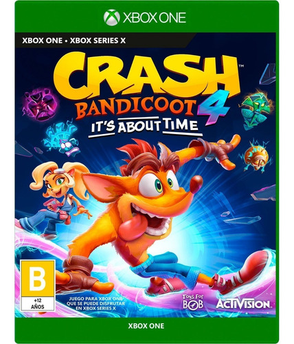 Crash Bandicoot 4: Its About Time  Standard Edition Activision Xbox One Físico