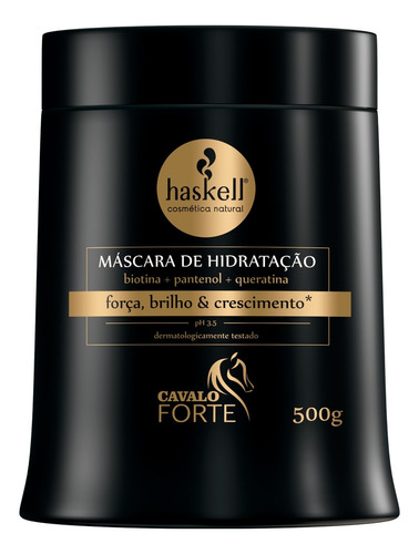 Haskell Cavalo Forte - Máscara De Hidratação 500g