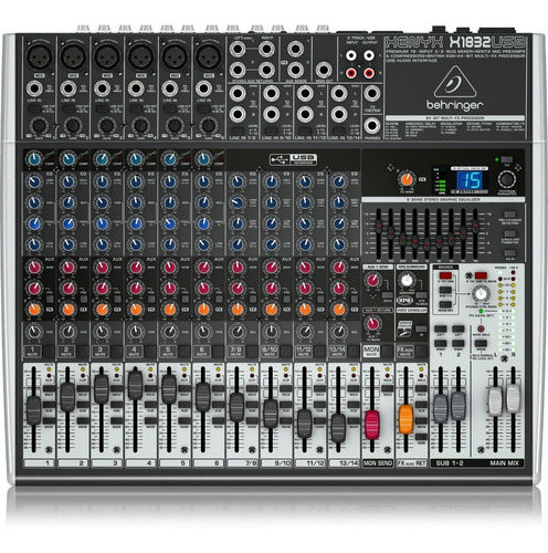 Consola Mixer Behringer Xenyx X1832usb Estudio Dj 