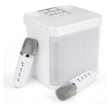 Jiefoch Mquina De Karaoke, Altavoz Porttil Bluetooth Con 2 M