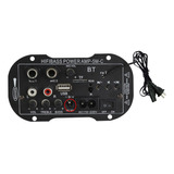 Placa De Amplificador Bluetooth De Bajo De Coche Mono