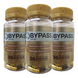 Bypass Bpri 30 Caps Reparador Intestinal Paquete De 3