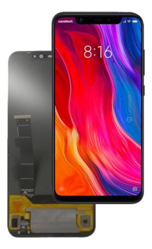 Tela Touch Display Frontal Para Mi 8 Incell