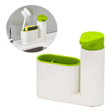 Porta Esponja Dispenser Detergente Organizador Bacha Cocina