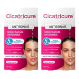 Kit Cicatricure Sérum Facial Antissinais C/ 2cx De 30ml Cd