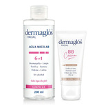 Kit Dermaglós Agua Micelar + Bb Tono Medio 