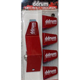 Ddrum Rskit (5) Pack Red Shot Trigger Pack With 4 Snare/ Eea