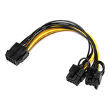 Pcie Splitter Adaptador 8pines A 6+2 Mineria Gaming Rig