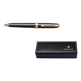 Pluma Ejecutiva Sheaffer Negra Personalizada Grabada Laser